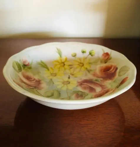 Antigo Bowl em porcelana Steatita