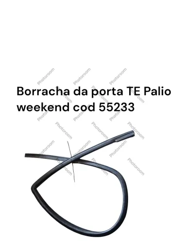 Borracha Da Porta Traseira Esquerda Palio Weekend Cod 55233