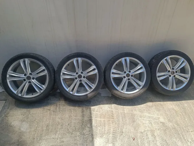 Jogo de Rodas de Liga Leve Vw Tiguan R-line Aro 18 5x112