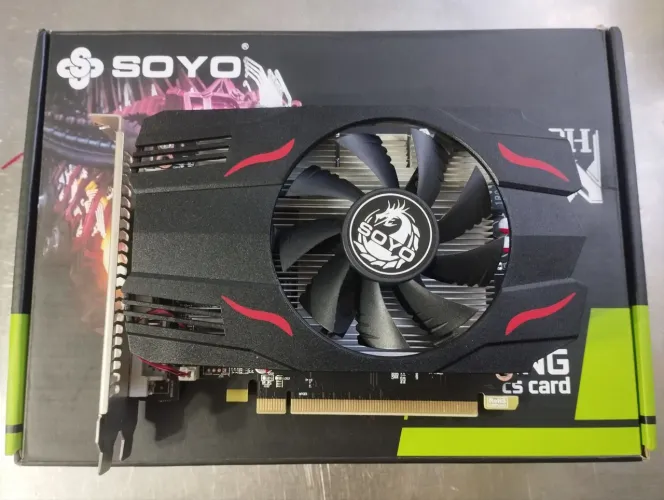 Placa De Video Gamer Radeon RX 550 4GB Soyo