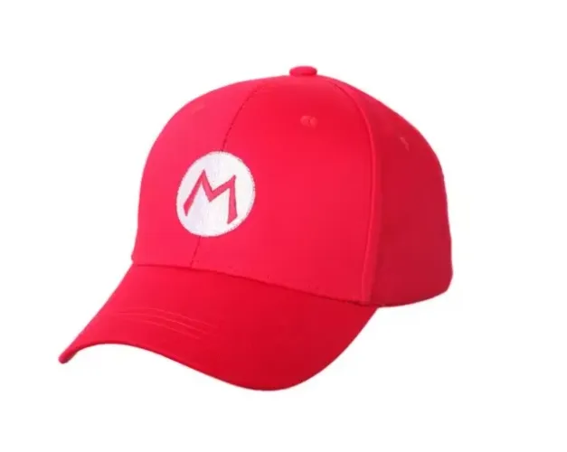Boné Temático Super Mario Bros - Vermelho