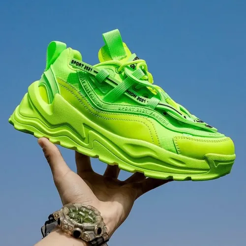 Tênis verde neon Chunky Sneaker Sport 2021