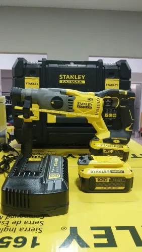 Martelete Rompedor a bateria 20v 4ah + maleta Stanley (Novo)