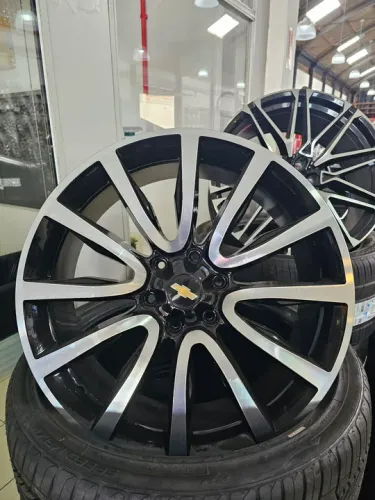 Jogo de roda Chevrolet s10 high country aro 22 6x139 