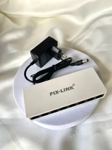 Switch de 8 portas Red Lan Internet Cat Rj45 10/100mbps