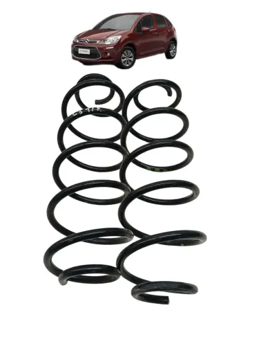 Par Molas Traseiras Citroen C3 1.2 2016 2017 2018