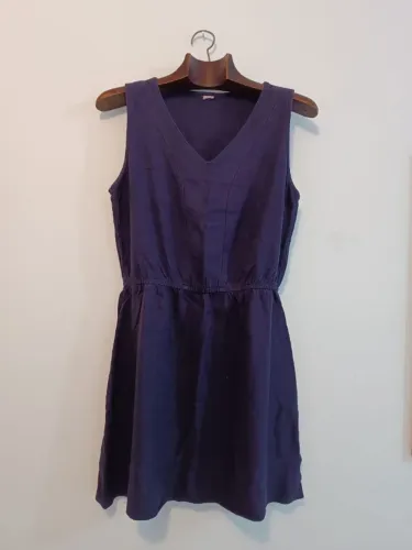 Vestido Curto Azul