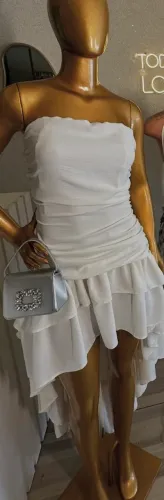 Vestido sereia off