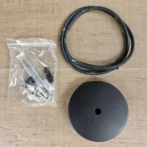 Canopla nova para pendente 10 cm de diâmetro