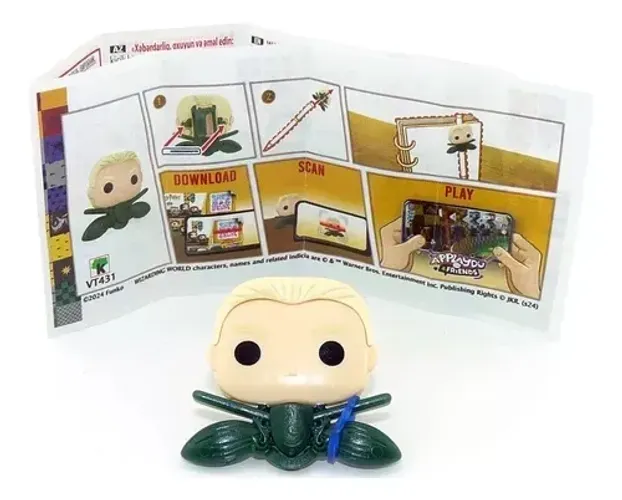 Draco acessório Kinder Joy Quadribol