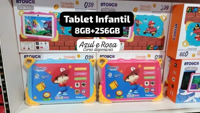 Tablet Infantil 8GB +256GB
