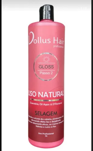 Selagem Liso Natural Dollus Hair 1 Litro