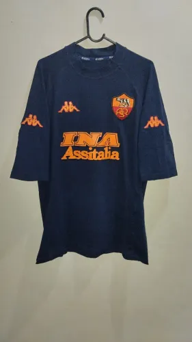 Camisa Roma Kappa Kombat 2000 BATISTUTA TOTTI ORIGINAL 