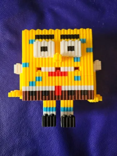 Blocos de Montar estilo Lego - Bob Esponja 