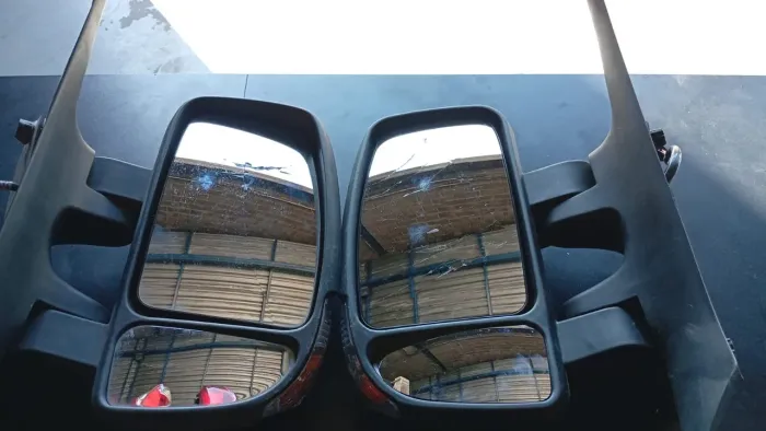 Par De Retrovisor Elétrico Renault Master 2013 A 2022 Original Com Pequeno Detalhe