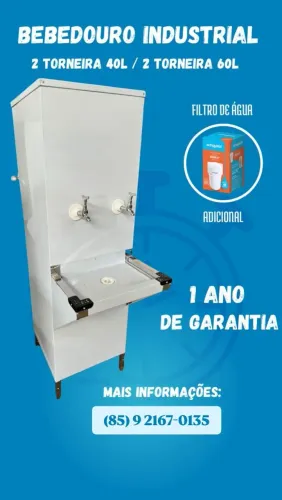 BEBEDOURO INDUSTRIAL DE 40L/60L