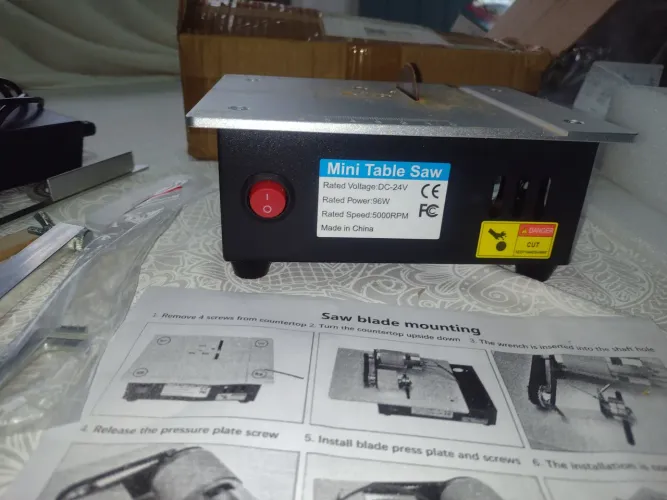 MINI SERRA ELÉTRICA MULTIFUNCIONAL PORTATIL SAW MASTER