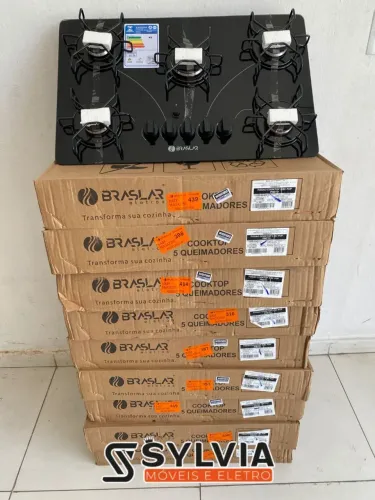 Cooktop braslar 5 bocas 