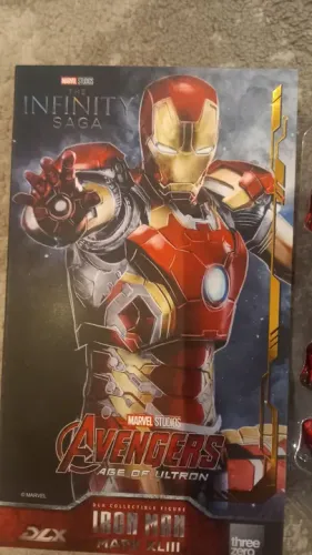 Homen de Ferro /Iron Man mark 43 theezero- Figura de Ação DLX