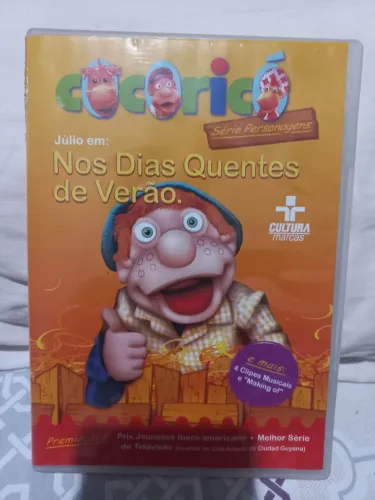 Dvd cocorico Júlio em: nos dias quentes de verão 