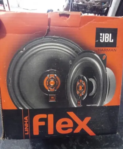 Alto Falantes JBL Flex 6' pol HARMAN 110w rms par para portas som automotivo