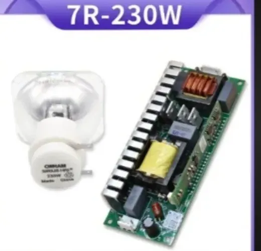 Lampada 7r 230w moving head beam iluminanção