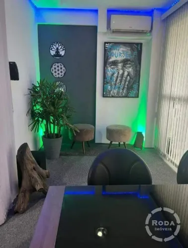 Sala Comercial À Venda | 2 Salas | Recepção | 40,25 m² | 1 vaga | Gonzaga/Santos-sp
