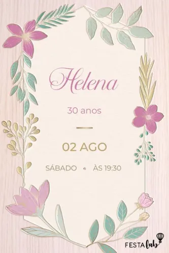 CONVITE VIRTUAL A PARTIR DE 10 REAIS 