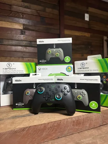 Controle Nintendo Switch TV PC Novo ENTREGAMOS COM GARANTIA 