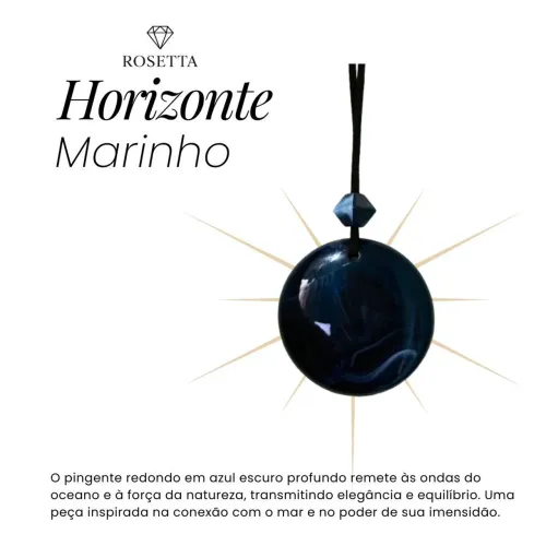 Colar Horizonte Marinho - Rosetta
