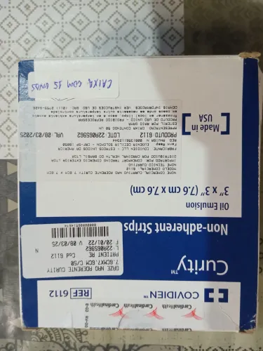 Placa curativo Petrolatum - 6112 Petrolatum, com 15 unds