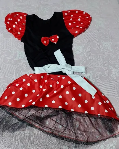 Fantasia Minnie Adulto tamanho P