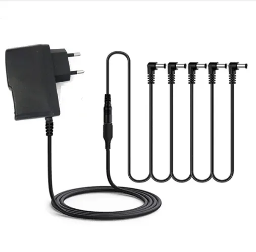 Fonte Estabilizada Rowin 9v 500mA + Extenção 5 Pedais Efeitos