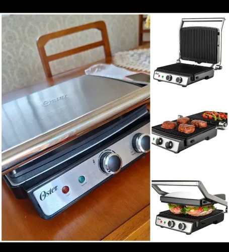 Grill Elétrico Oster - Grelhe com Praticidade!