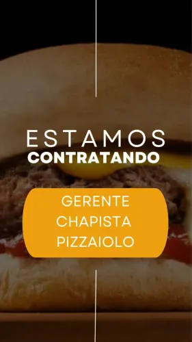 Estamos contratando chapista e pizzaiolo fixo ou freelance