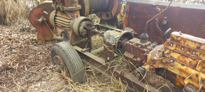 Guincho grande com motor