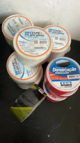 ? Kit de Fitas para Construção e Demarcação - Novo