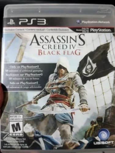 Assassins Creed IV Black Flag - jogo original PS3