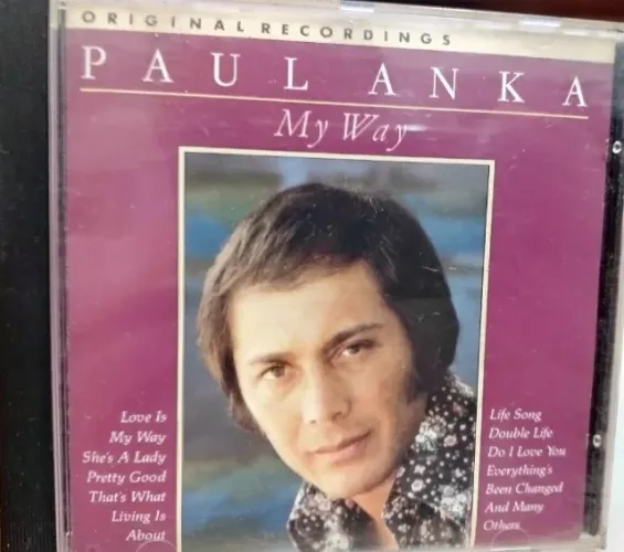 2 Cds - Paul Anka - My Way - Movieplay e Tring - 1989 e 1992 esse importado