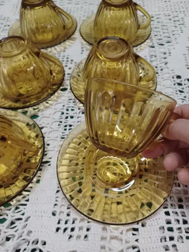 Xícaras de chá colorex
