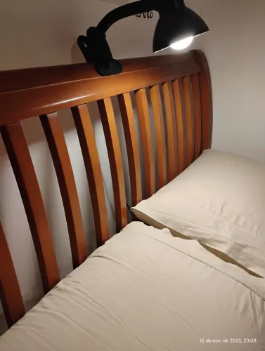 Cabeceira + Cama Box + Colchão de Mola Casal + Criados Mudos Madeira Maciça