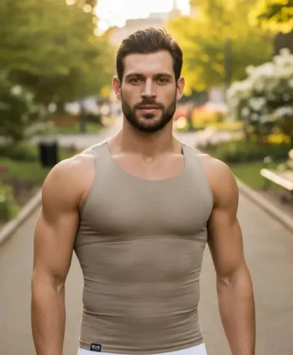 Cinta modeladora masculina 