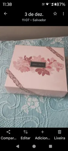 Kit  Jimmy Choo Feminino - Eau de Parfum 60ml + Loção Corporal 60ml<br>Cód. 53656