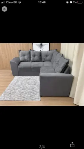 SOFÁ DE CANTO NOVO
