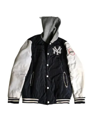 Jaqueta de Beisebol NY Yankees com Capuz