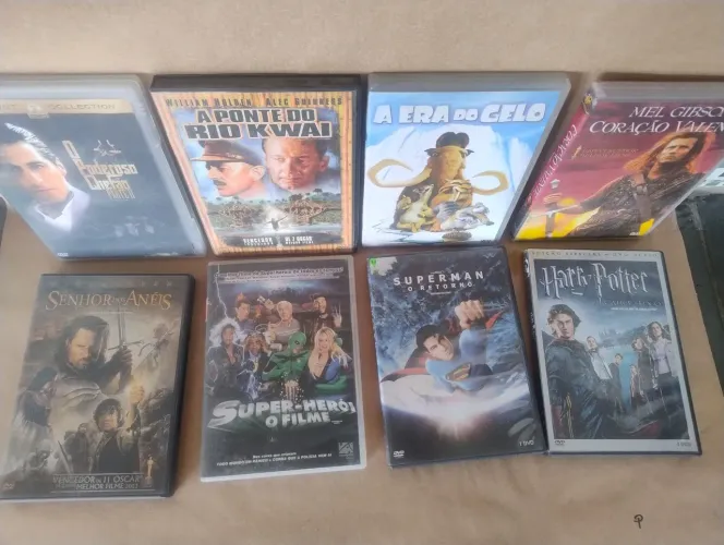 Filmes em DVD 8 super titulos