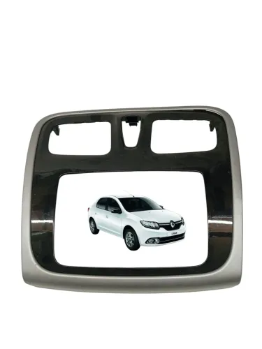 Moldura Multimidia Painel Central Renault Logan 2016 2017