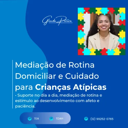 Cuidado e Mediação de Rotina para Crianças Atípicas 
