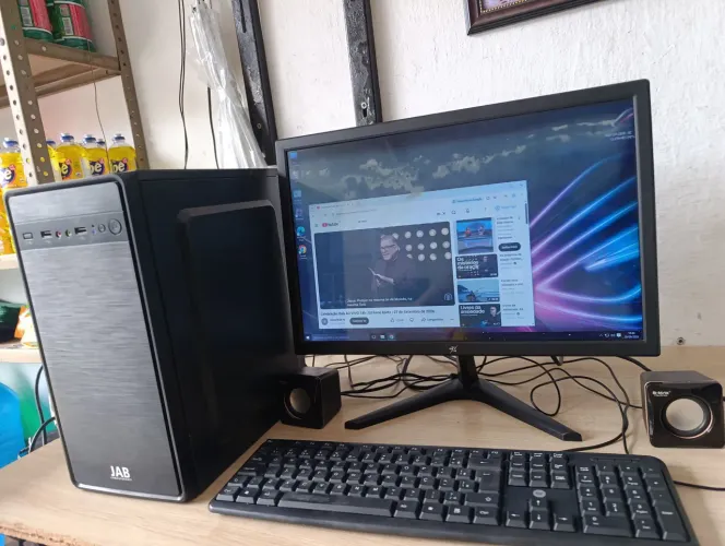 Computador Completo 4a Geração (Monitor 20 polegadas c/avaria)