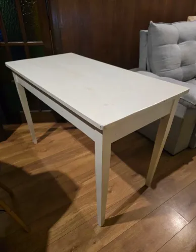 Mesa madeira maciça 121x62x81 